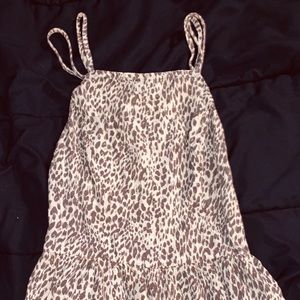 Leopard Print Romper